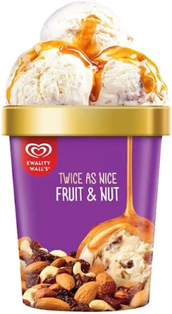 Kwality Walls Fruit & Nut Frozen Dessert